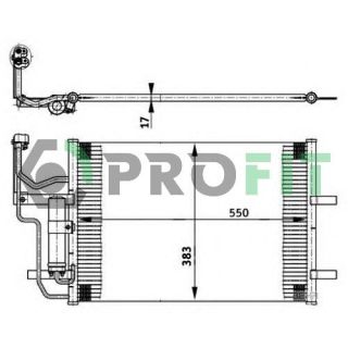 Kondensatorius, oro kondicionierius PROFIT PR 1501C1