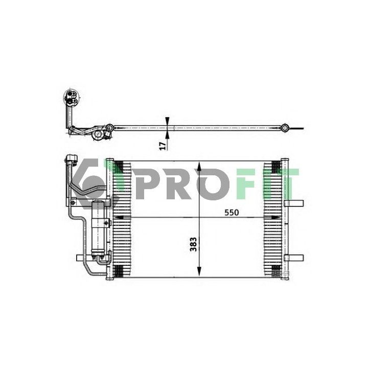 Kondensatorius, oro kondicionierius PROFIT PR 1501C1