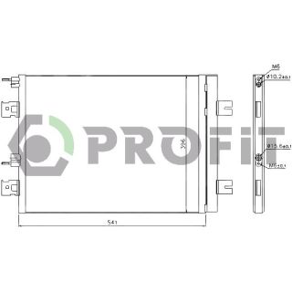 Kondensatorius, oro kondicionierius PROFIT PR 1901C3