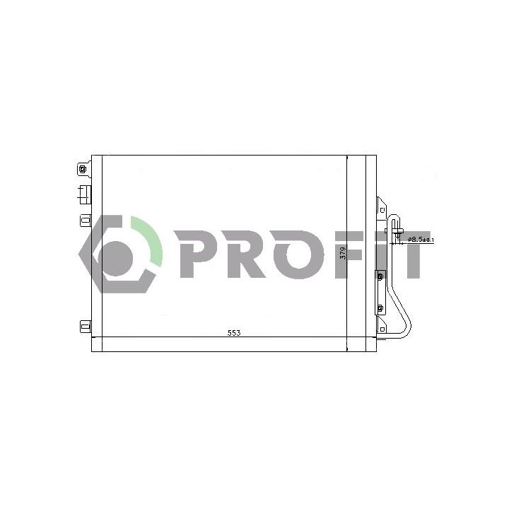 Kondensatorius, oro kondicionierius PROFIT PR 1914C1