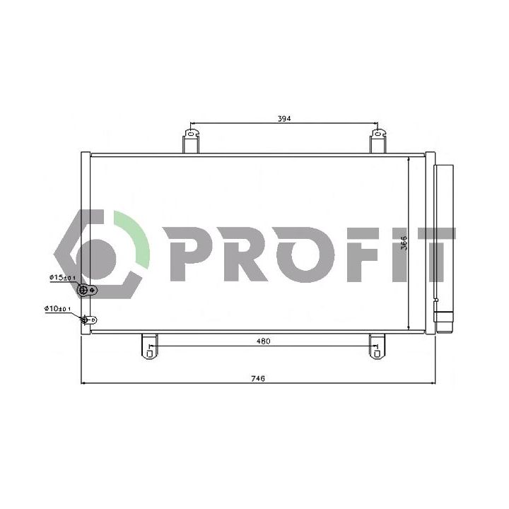 Kondensatorius, oro kondicionierius PROFIT PR 2027C1