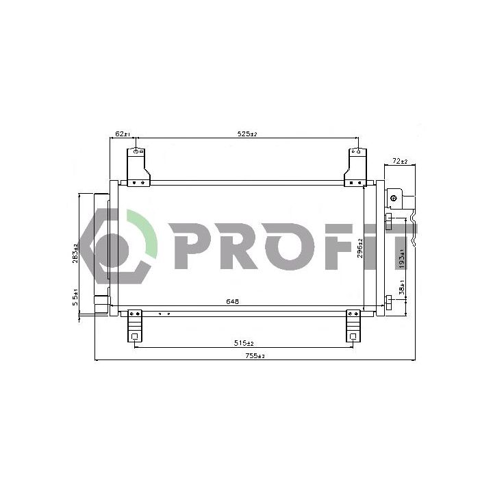 Kondensatorius, oro kondicionierius PROFIT PR 2030C1