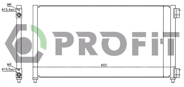 Kondensatorius, oro kondicionierius PROFIT PR 2032C1