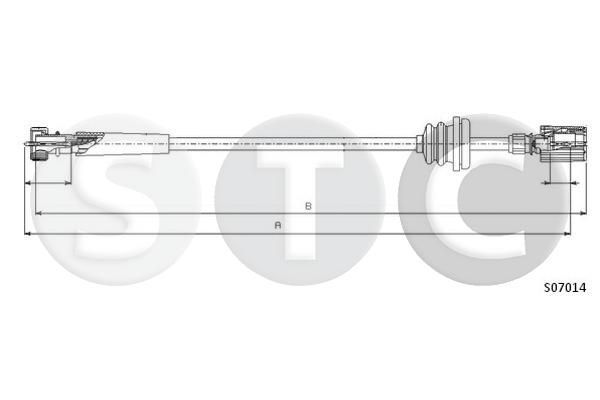 Tachometro velenas STC T481242