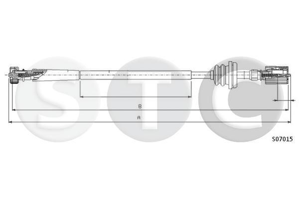 Tachometro velenas STC T481243
