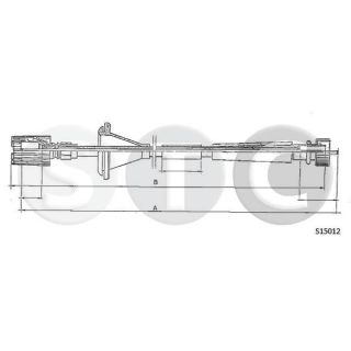 Tachometro velenas STC T482081
