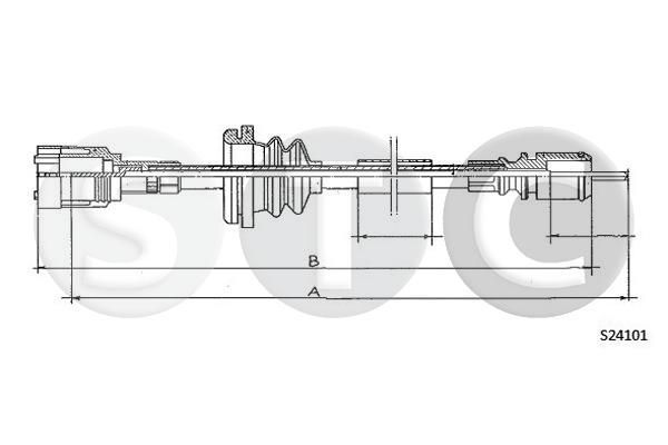 Tachometro velenas STC T482976