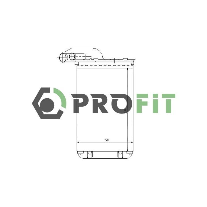 šilumokaitis, salono šildymas PROFIT 1760-0083