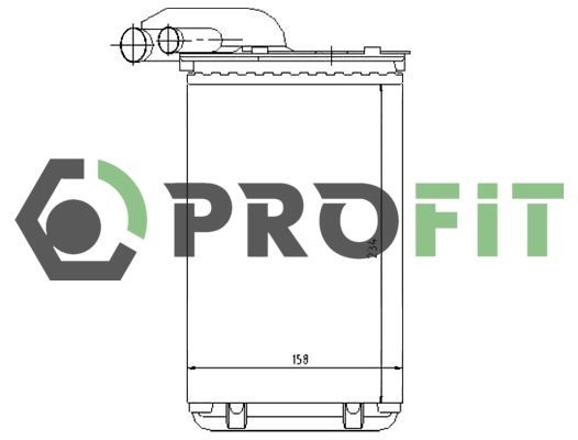 šilumokaitis, salono šildymas PROFIT 1760-0083