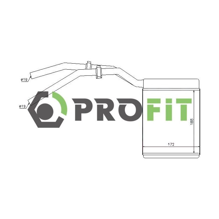 šilumokaitis, salono šildymas PROFIT 1760-0097