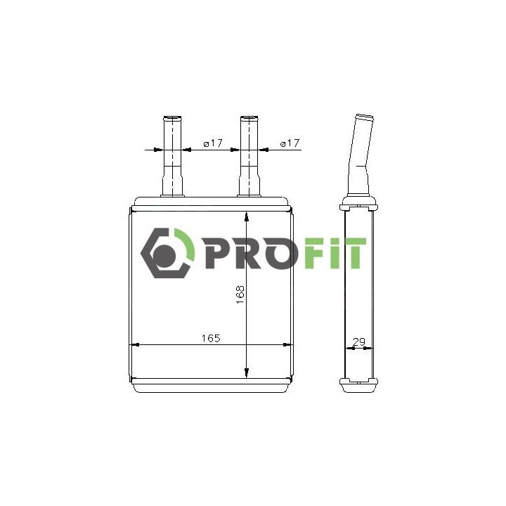 šilumokaitis, salono šildymas PROFIT 1760-0143