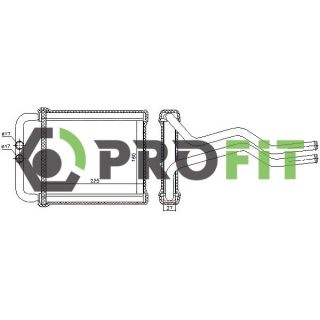 šilumokaitis, salono šildymas PROFIT 1760-0145