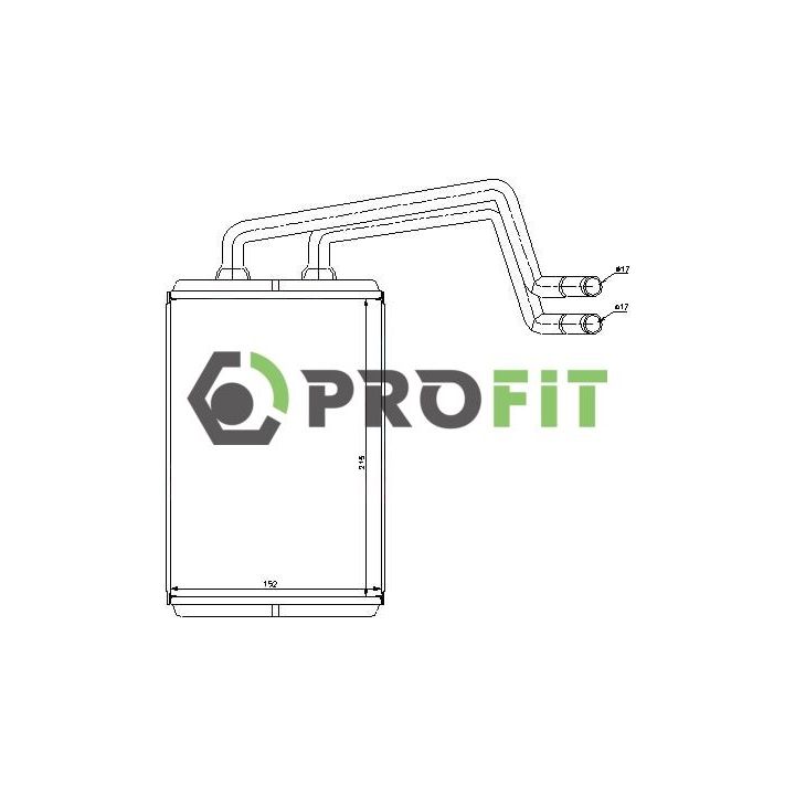 šilumokaitis, salono šildymas PROFIT 1760-0147