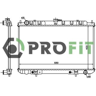 Radiatorius, variklio aušinimas PROFIT 1740-0257