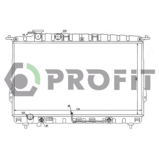 Radiatorius, variklio aušinimas PROFIT PR 1807A2