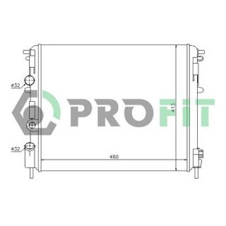 Radiatorius, variklio aušinimas PROFIT PR 6037N3