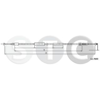 Gaubto trosas STC T481616