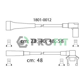 Uždegimo laido komplektas PROFIT 1801-0012