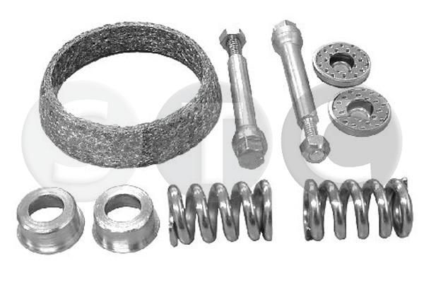 Tarpiklių rinkinys, dujų išmetimo sistema STC T402951