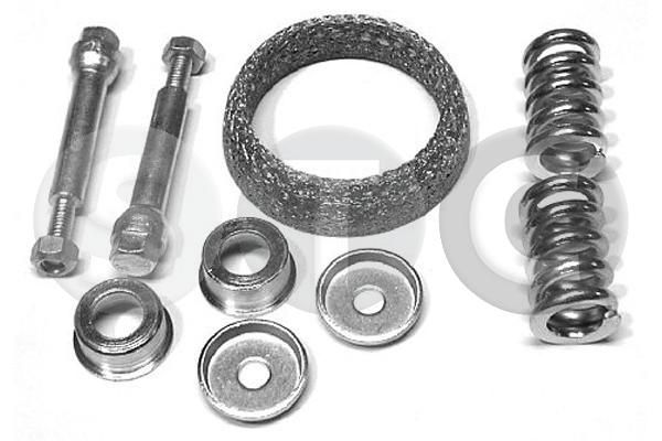 Tarpiklių rinkinys, dujų išmetimo sistema STC T402952