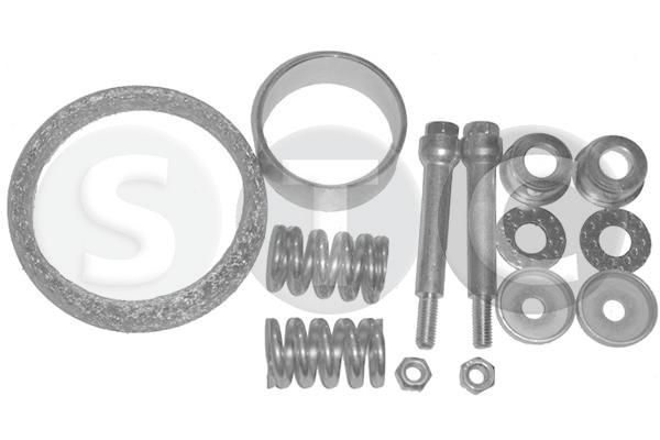 Tarpiklių rinkinys, dujų išmetimo sistema STC T404599