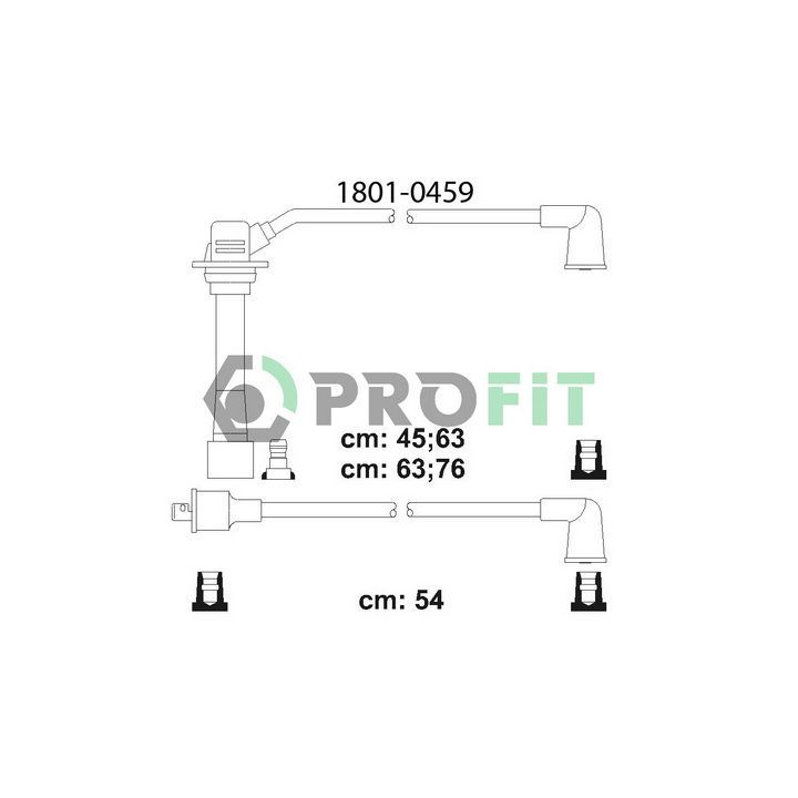Uždegimo laido komplektas PROFIT 1801-0459