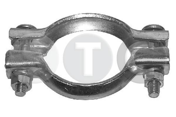 Spaustukų komplektas, išmetimo sistema STC T400749