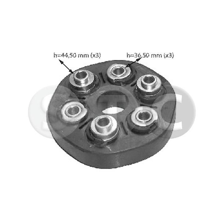 Jungtis, kardaninis velenas STC T404417