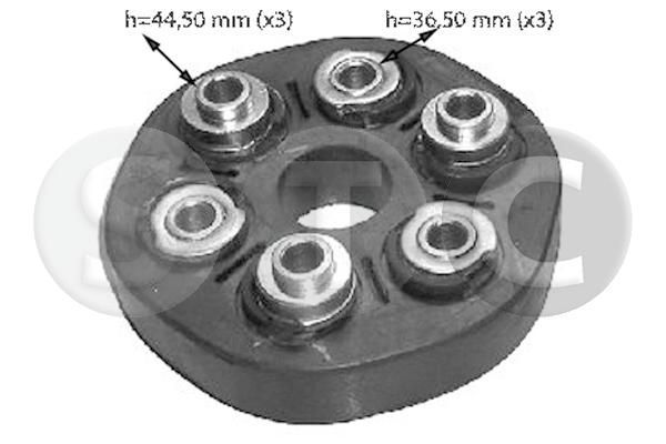 Jungtis, kardaninis velenas STC T404417