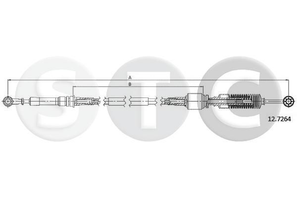 Trosas, neautomatinė transmisija STC T481141