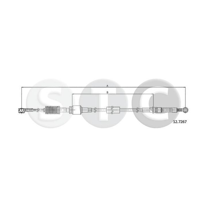 Trosas, neautomatinė transmisija STC T481142