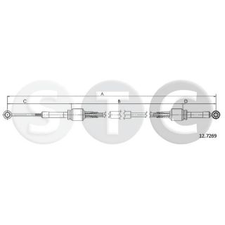 Trosas, neautomatinė transmisija STC T481145