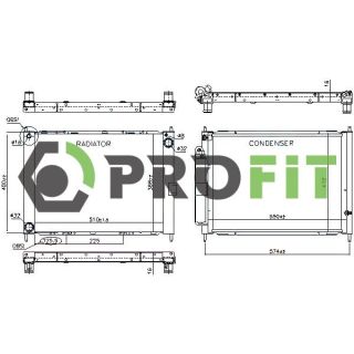 Aušintuvo modulis PROFIT 1740-0185