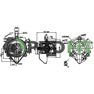 Vidaus pūtiklis PROFIT 1860-0013