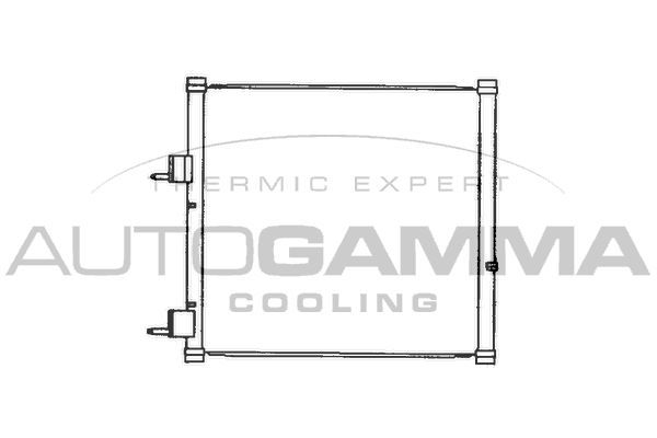 Kondensatorius, oro kondicionierius AUTOGAMMA 100573