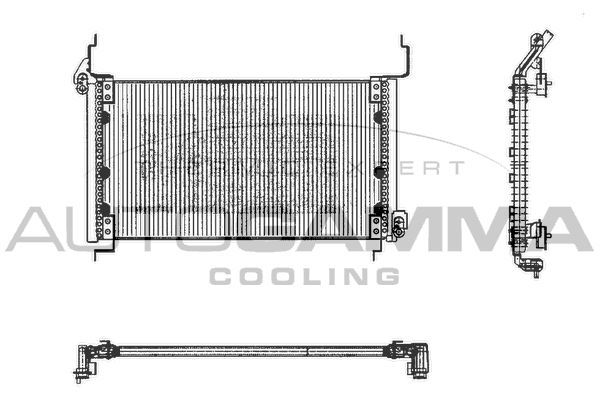 Kondensatorius, oro kondicionierius AUTOGAMMA 101377