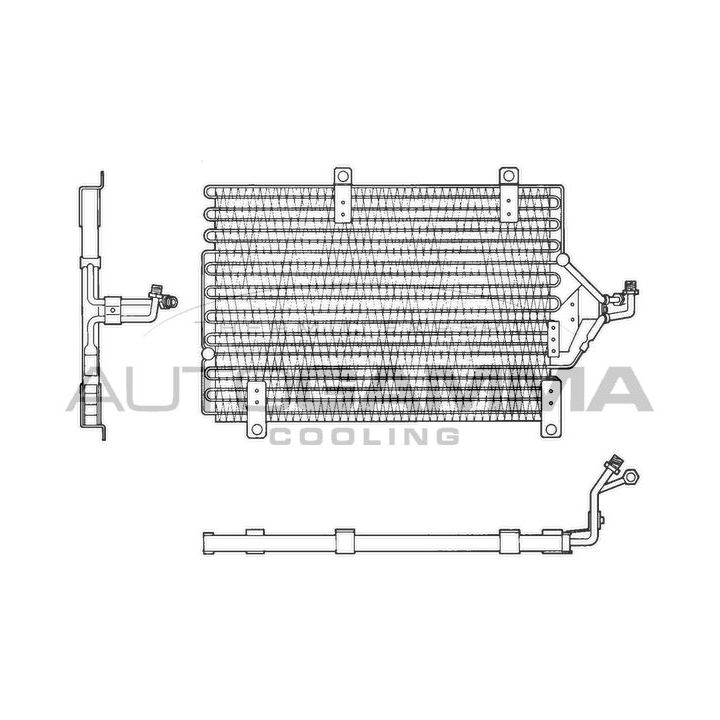 Kondensatorius, oro kondicionierius AUTOGAMMA 101561