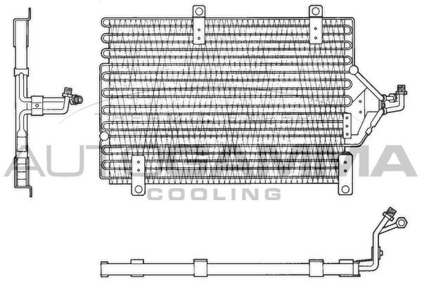 Kondensatorius, oro kondicionierius AUTOGAMMA 101561
