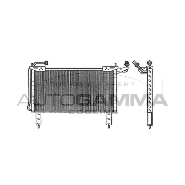 Kondensatorius, oro kondicionierius AUTOGAMMA 101578
