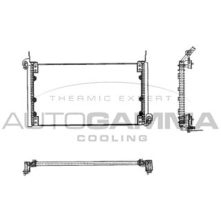 Kondensatorius, oro kondicionierius AUTOGAMMA 101588
