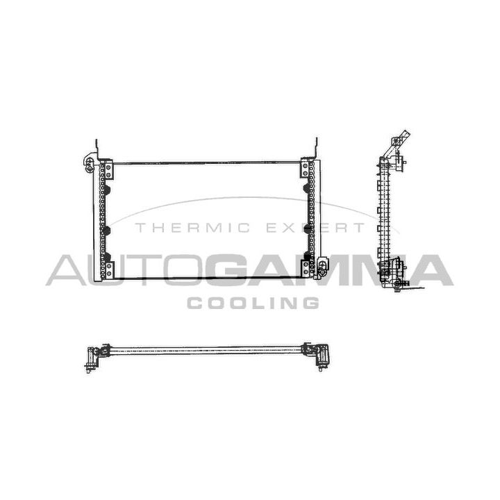 Kondensatorius, oro kondicionierius AUTOGAMMA 101588