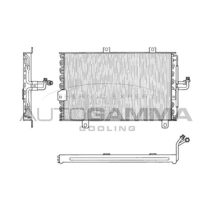 Kondensatorius, oro kondicionierius AUTOGAMMA 101605