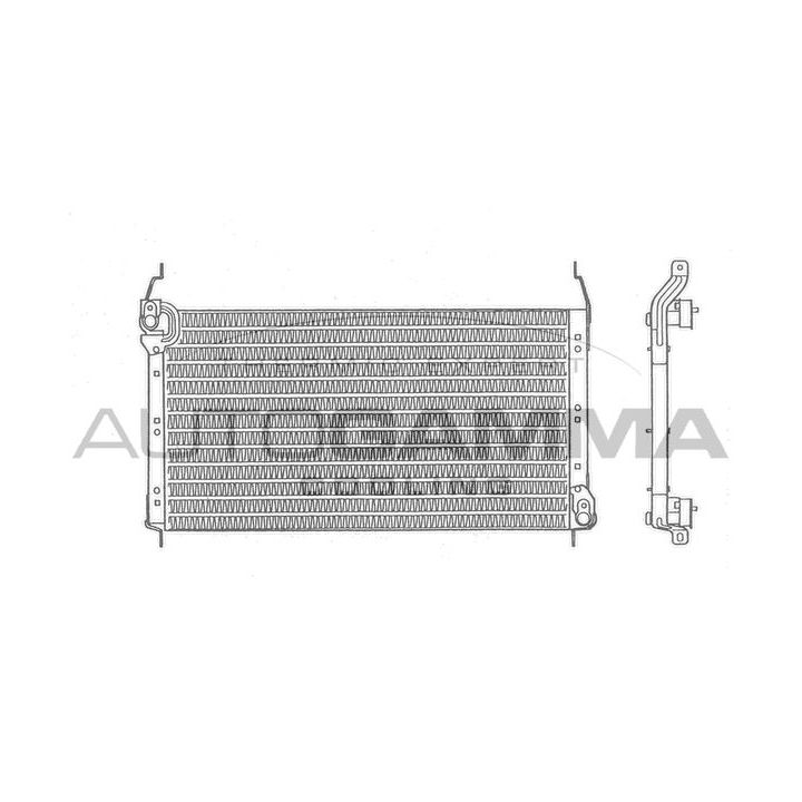 Kondensatorius, oro kondicionierius AUTOGAMMA 101737
