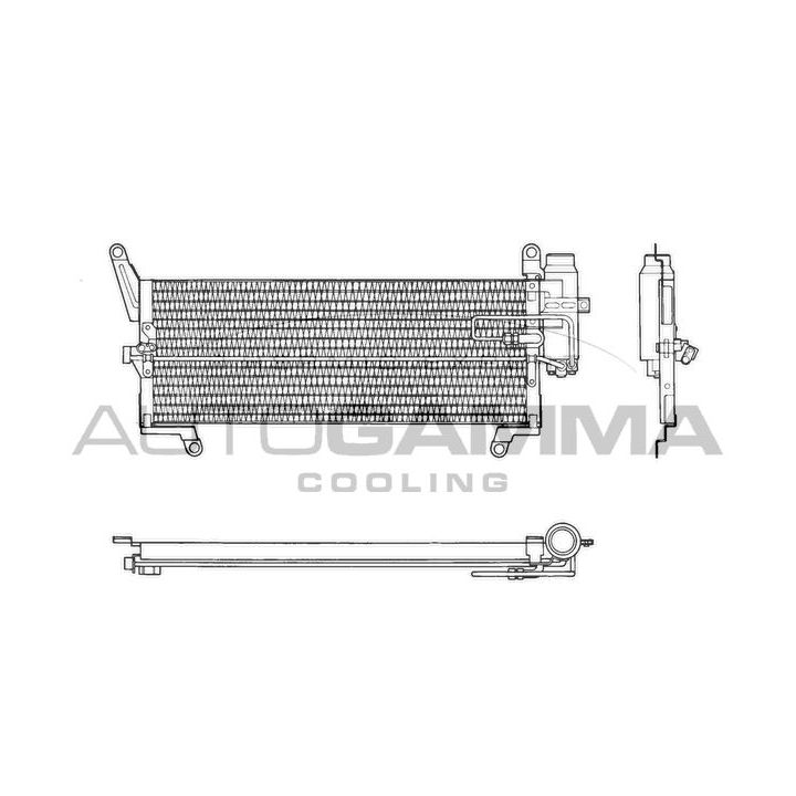 Kondensatorius, oro kondicionierius AUTOGAMMA 101738