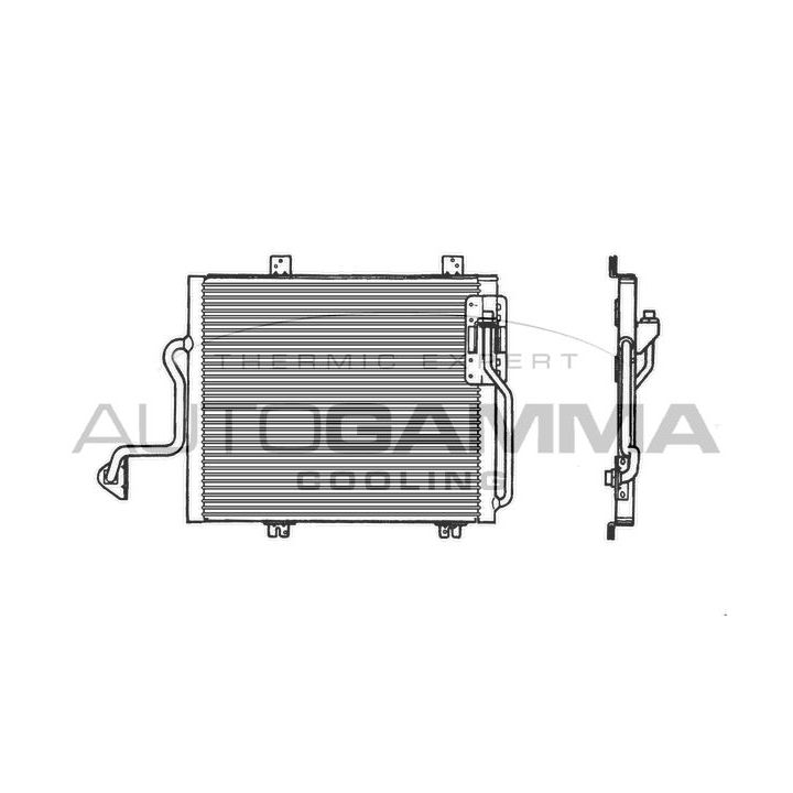 Kondensatorius, oro kondicionierius AUTOGAMMA 101789