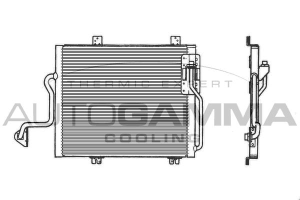 Kondensatorius, oro kondicionierius AUTOGAMMA 101789