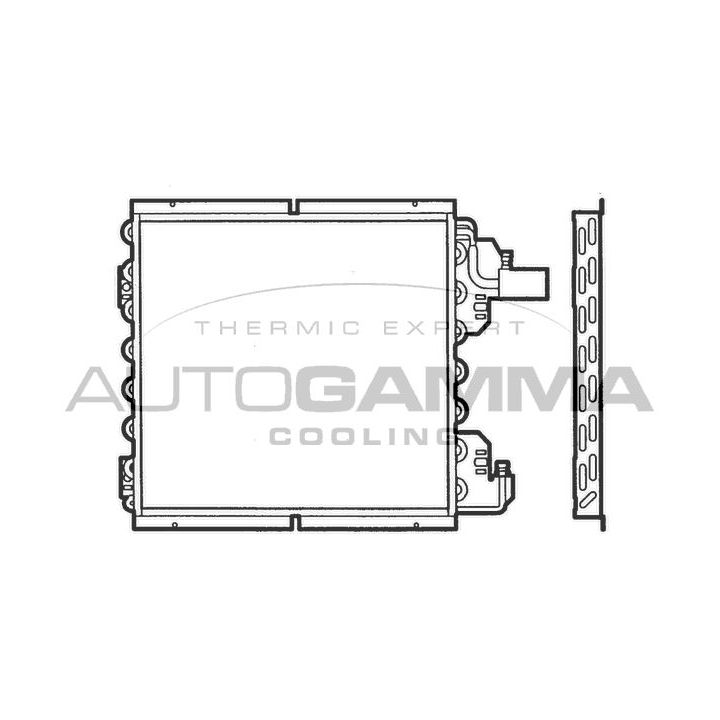 Kondensatorius, oro kondicionierius AUTOGAMMA 101790