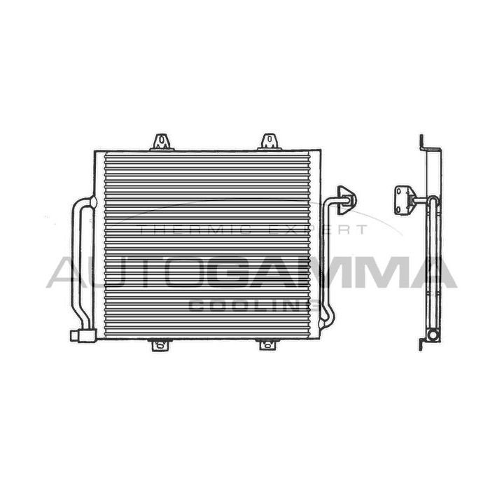 Kondensatorius, oro kondicionierius AUTOGAMMA 101791