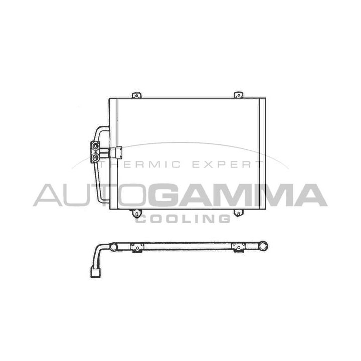 Kondensatorius, oro kondicionierius AUTOGAMMA 101792