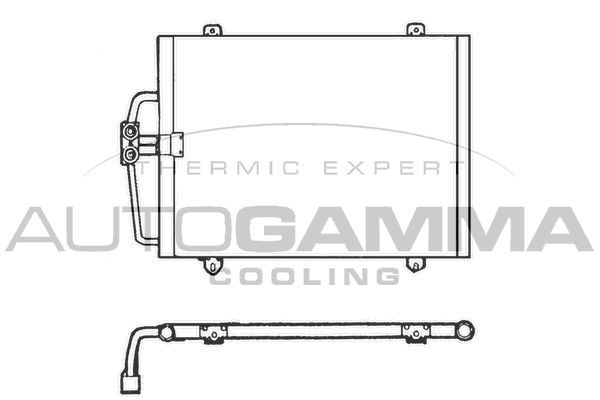 Kondensatorius, oro kondicionierius AUTOGAMMA 101792